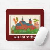 Blagoveshchenskoye Wood Russische kerk Muismat (Met muis)