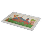 Blagoveshchenskoye Wood Russische kerk Snijplank (Hoek)