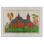 Blagoveshchenskoye Wood Russische kerk Snijplank (Voorkant)