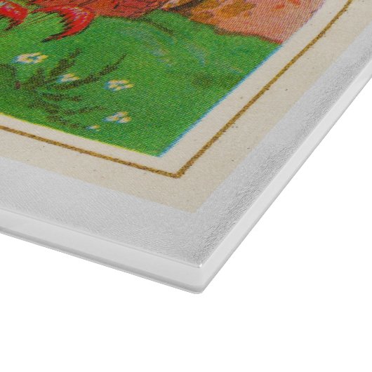 Blagoveshchenskoye Wood Russische kerk Snijplank (Hoek)