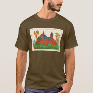 Blagoveshchenskoye Wood Russische kerk T-shirt