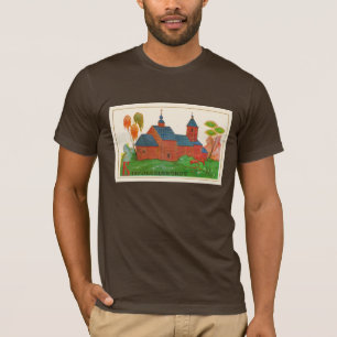 Blagoveshchenskoye Wood Russische kerk T-shirt