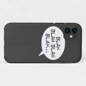 Blah bla bla bla... Case-Mate iPhone case (Achterkant (horizontaal))