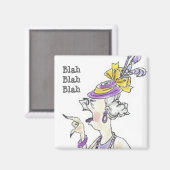 Blah blabla magneet (Voorkant / Achterkant)