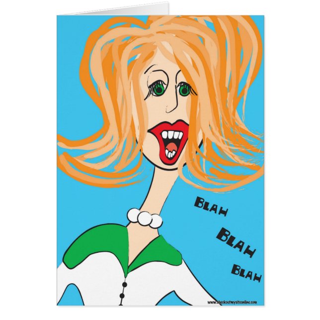 Blah, Blah, Blah (Voorkant)