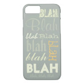 Blah Blah Blah Case-Mate iPhone Case (Achterkant)