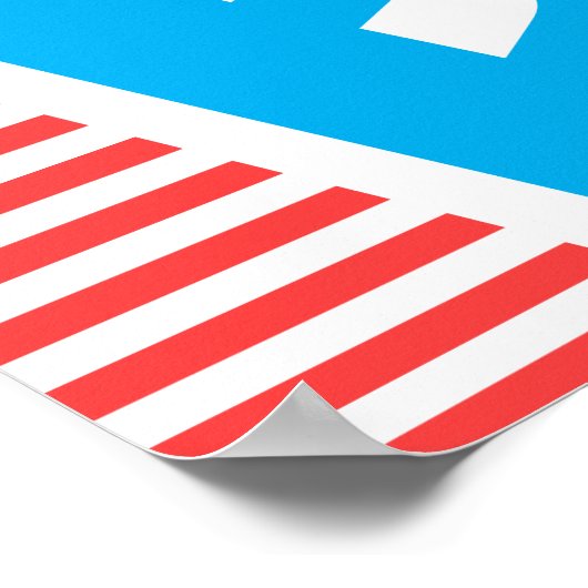 Blah, Blah, Blah, grappig poster, typografische po Poster (Hoek)