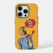 Blah Blah Blah iPhone Hoesje (Achterkant)