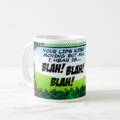 BLAH! BLAH! BLAH! KOFFIEMOK (Voorkant links)