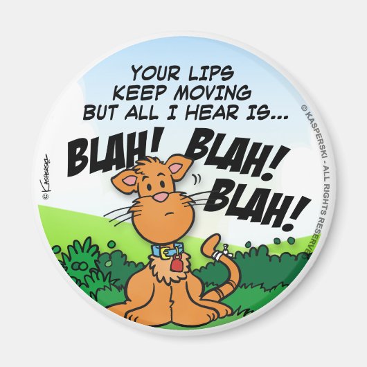 BLAH! BLAH! BLAH! MAGNEET (Voorkant)