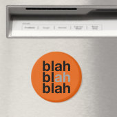Blah Blah Blah - Minimalistische magneet (Insitu (Vaatwasser))