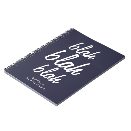 Blah Blah Blah Notitieboek (Linkerzijde)