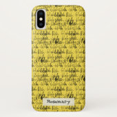 Blah blah blah - ontwerp zonder betekenis Case-Mate iPhone case (Achterkant)