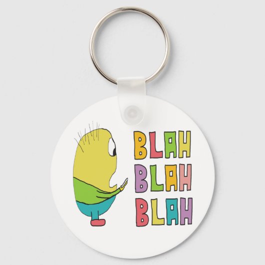 Blah Blah Blah Sleutelhanger (Voorkant)