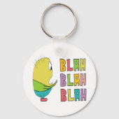 Blah Blah Blah Sleutelhanger (Achterkant)