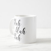 Blah Blah! Mok voor moderne scripttypografie (Voorkant links)