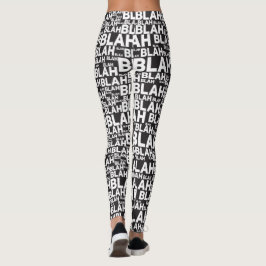 Blah Blah ontwerp patroon BIG BUNDLE Leggings