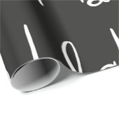 Blah blauw naadloos patroon. cadeaupapier (Rol Hoek)