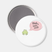 Blah Frog Magneet (Voorkant / Achterkant)