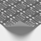 BLAH . . . humbug . . . Cadeaupapier (Hoek)