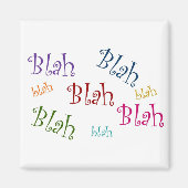 Blah magneet (Voorkant)