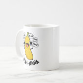 Blah-nana Grappige Banaan Pun Koffiemok (Voorkant links)