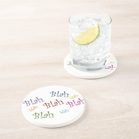 Blah onderzetter (Zijkant)