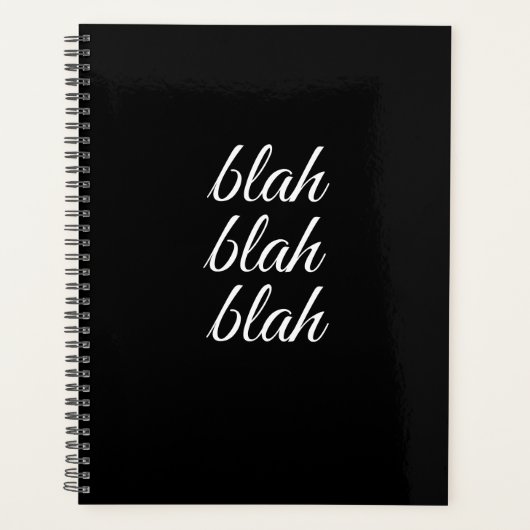 Blah Planner (Voorkant)