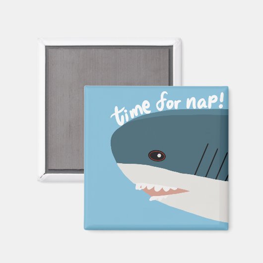 Blahaj IKEA Shark Magnet (Voorkant / Achterkant)