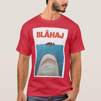 Blahaj Kaken Poster vrienden T-shirt