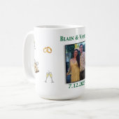 Blain trouwmok koffiemok (Voorkant links)
