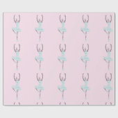Blaine Ballerina Dance Gift Cadeaupapier (Vlak)