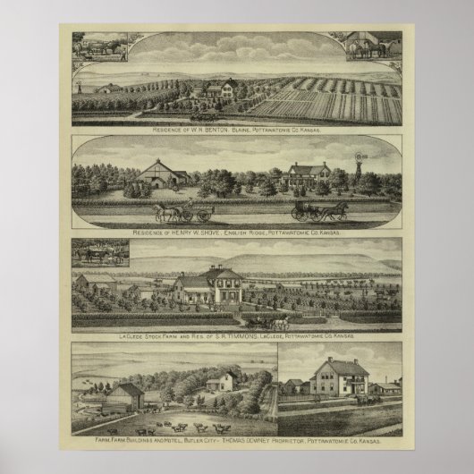 Blaine, Kansas Poster (Voorkant)