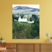 Blair Castle Canvas Kunst (Insitu (Woonkamer))