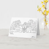 Blair Castle Scotland Kaart (Gele Bloem)