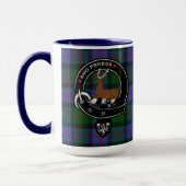 Blair Clan Badge & Tartan Mok (Links)