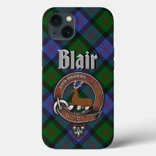 Blair Clan Badge & Tartan Phone Case