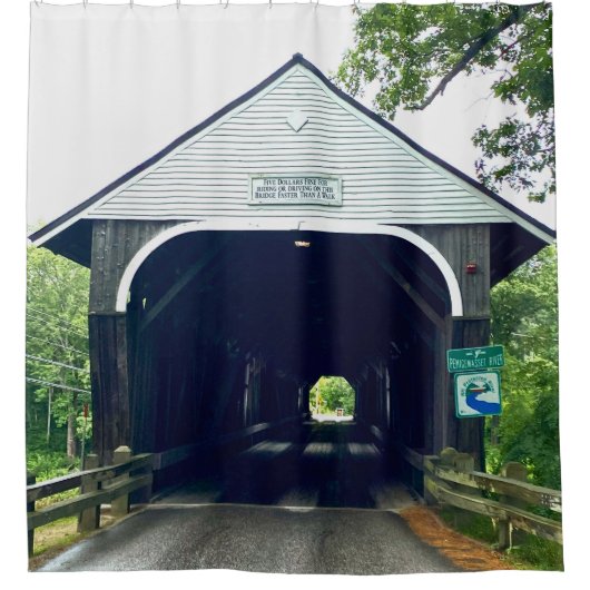 Blair Covered Bridge Douchegordijn (Voorkant)