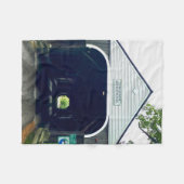 Blair Covered Bridge Fleece Deken (Voorkant (Horizontaal))