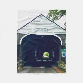 Blair Covered Bridge Fleece Deken
