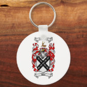 BLAIR FAMILIE CREST - BLAIR WAPENKAT SLEUTELHANGER (Voorkant)