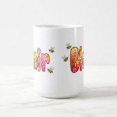 Blair - Floral and Bee Design Mug Koffiemok (Center)
