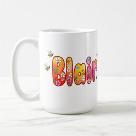 Blair - Floral and Bee Design Mug Koffiemok