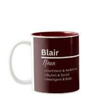 Blair Gepersonaliseerde Naam Koffiemok