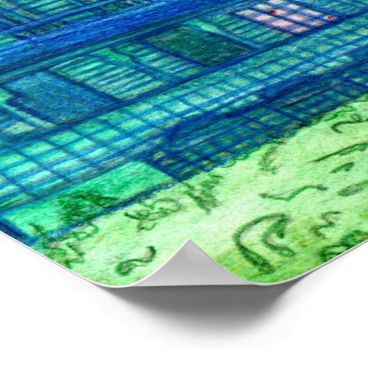 Blair House 8x10 Card Stock Print (Hoek)