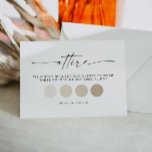 Blair minimal Wedding Guest Dress Code Attire Kaar Kaart<br><div class="desc">Deze trouwkaart bevat een elegant handgeschreven scriptlettertype en een modern minimalistisch ontwerp. Als u de kleuren van de kaart wilt bewerken, klikt u op deze sjabloon aan de hand van de knop 'Bewerken met ontwerpgereedschap' en scrolt u naar beneden naar de blauwe knop 'Bewerken met ontwerpgereedschap'. Dit brengt je naar...</div>