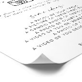 BLAIR minimalist blazen hun telefoons Photo Hunt Poster (Hoek)