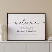 BLAIR Minimalistische Boho Bruiloft Feest Welkom B Poster