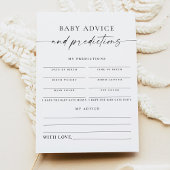 BLAIR Modern Boho Baby Advice and Predictions Kaar Kaart