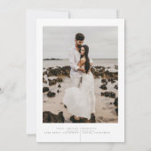 BLAIR Modern Boho Foto: We hebben ontvang uitgevon Kaart (Achterkant)